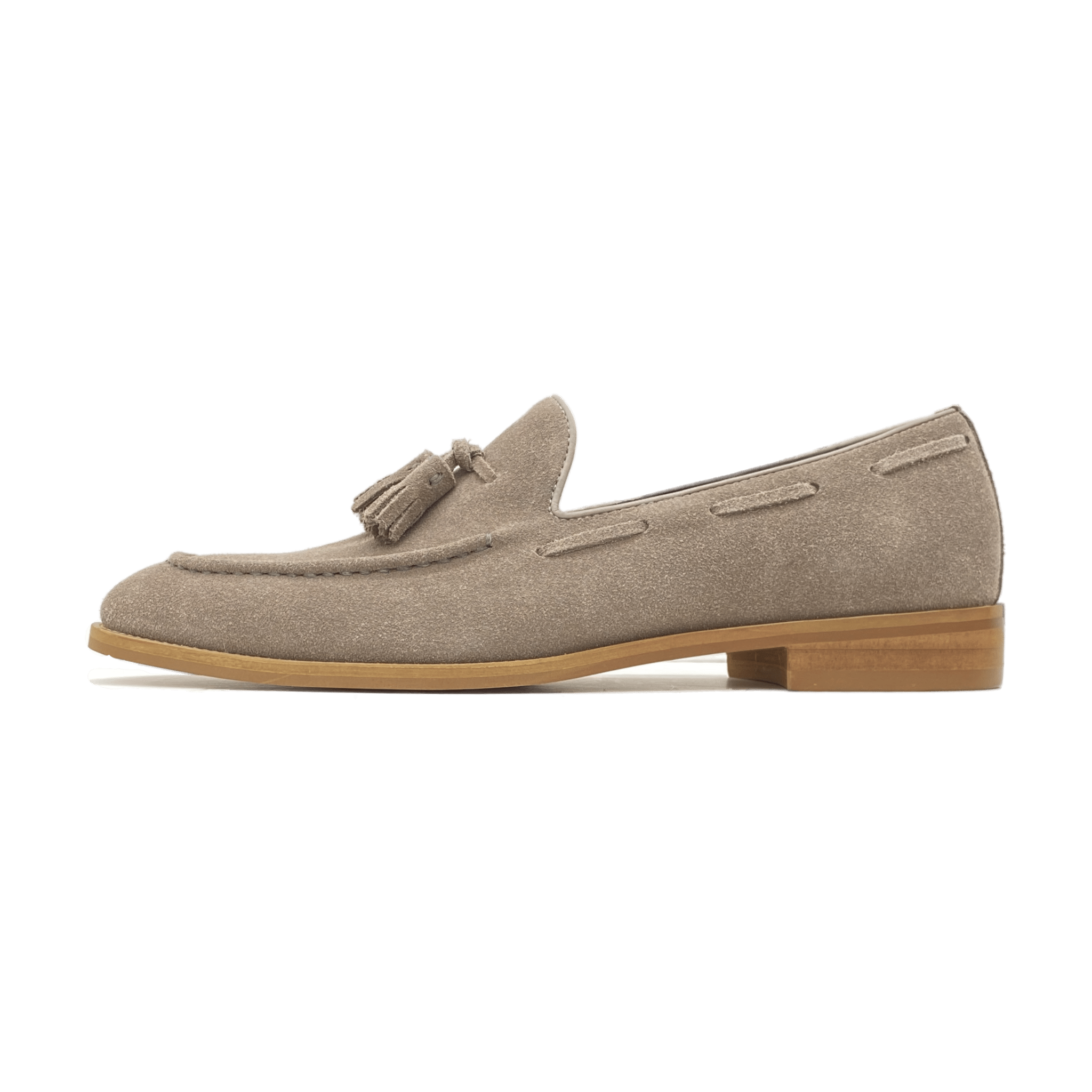 Revic Men's Casual Leather Shoes | CH-03G | Khaki Revic Leather Shoes Secondary image