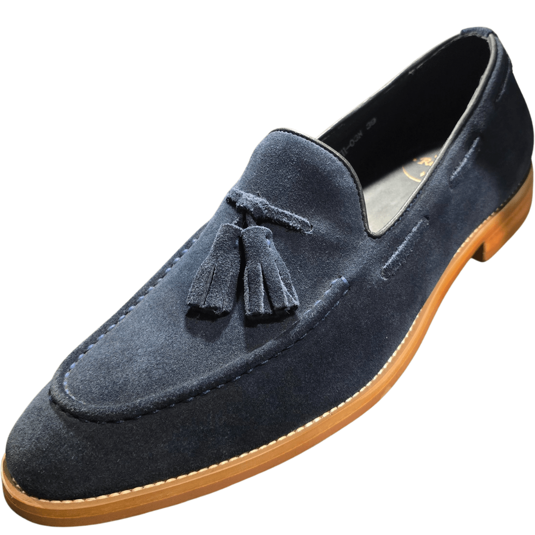 Revic 男裝休閒皮鞋 | CH - 03N｜海軍藍樂褔皮鞋 - Revic - Revic Main image