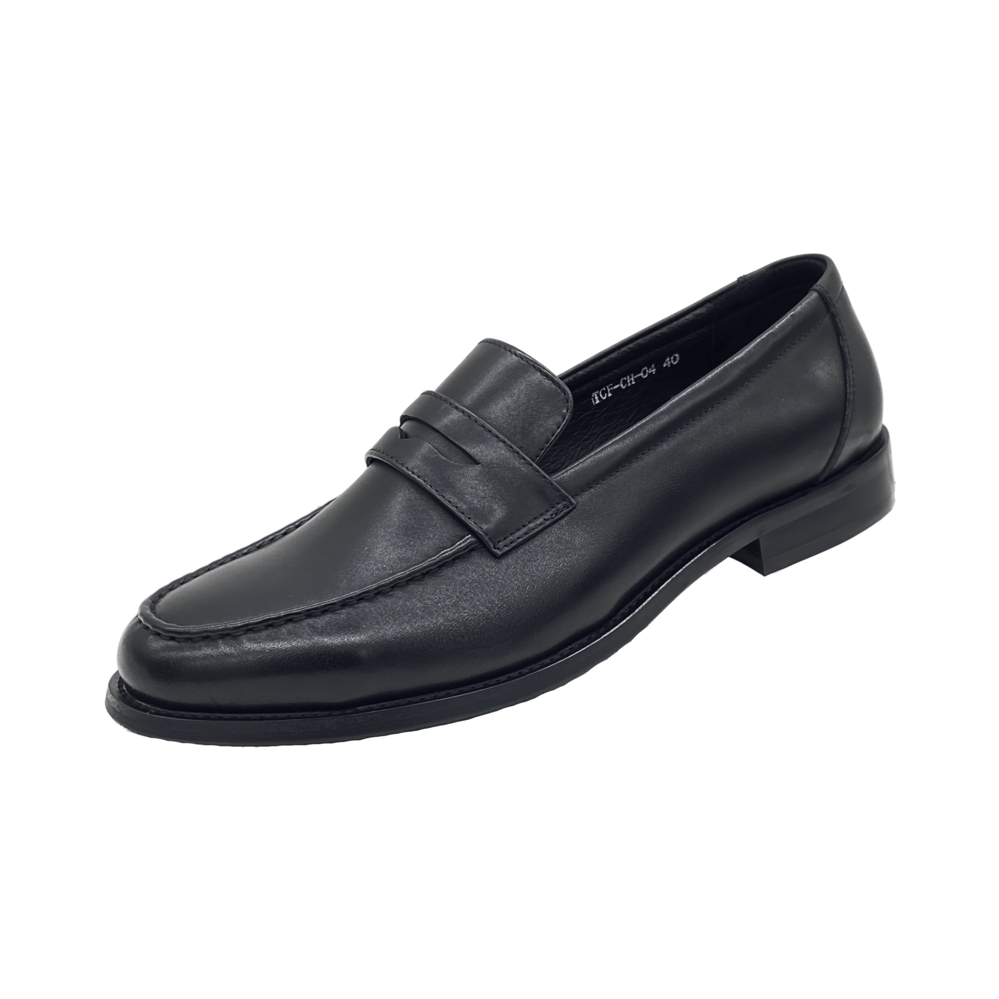 Revic 男裝休閒皮鞋 | CH - 04｜黑色樂褔皮鞋 - Revic - Revic Main image