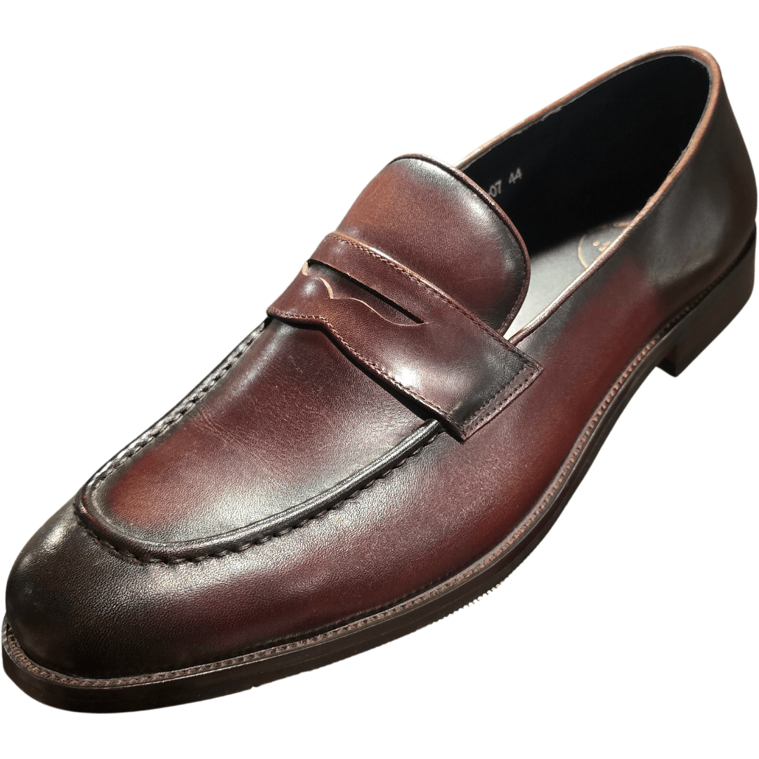 Revic 男裝休閒皮鞋 | CH - 07｜深啡色樂褔皮鞋 - Revic - Revic Main image