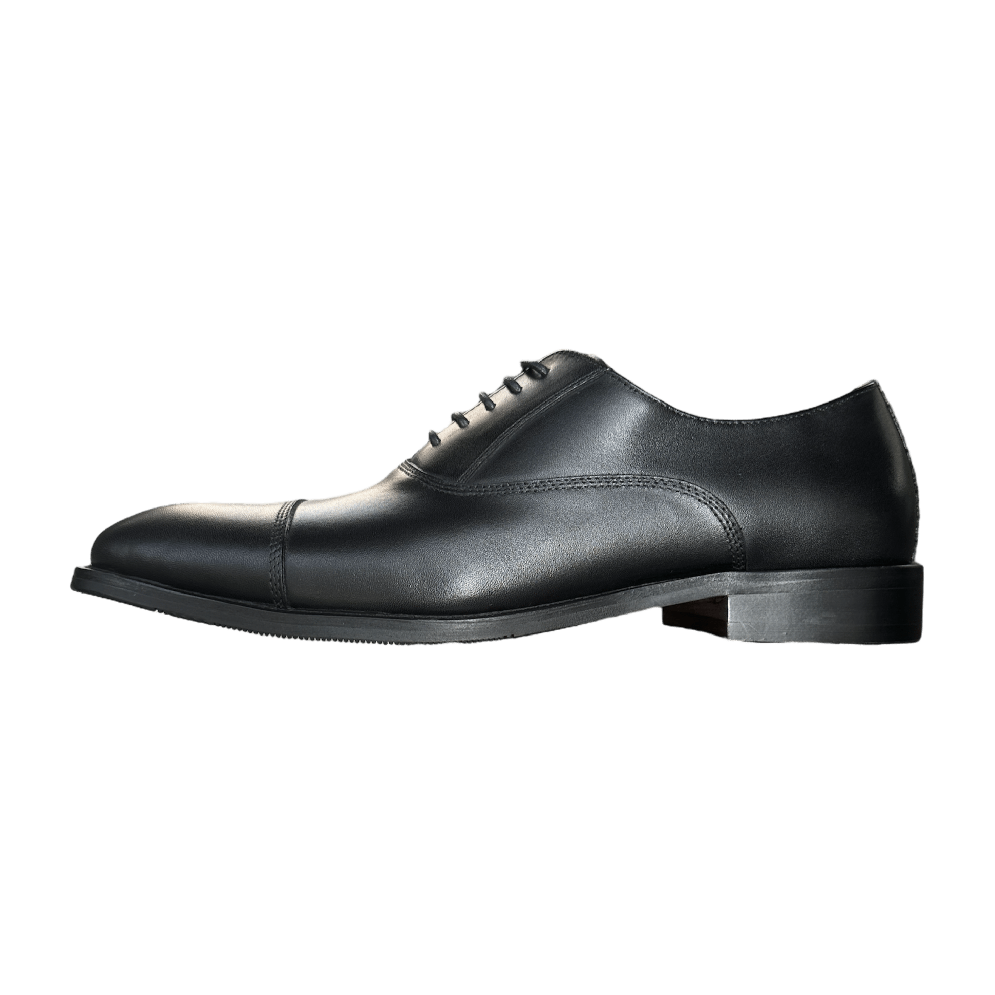 Revic 男裝皮鞋 ｜CH-16BK｜黑色橫式牛津皮鞋 副圖