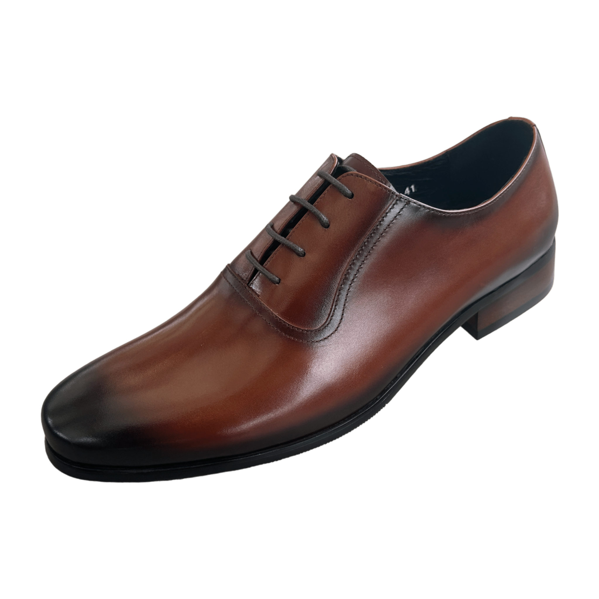 Revic 男裝皮鞋｜CH-20｜啡色素面牛津皮鞋 副圖