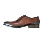 Revic 男裝皮鞋｜CH - 20｜啡色素面牛津皮鞋 - Revic - Revic