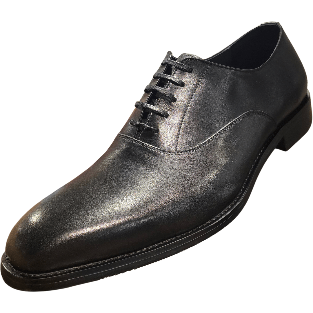 Revic 男裝皮鞋 | CH - 25｜黑色素面牛津皮鞋 - Revic - Revic 主圖