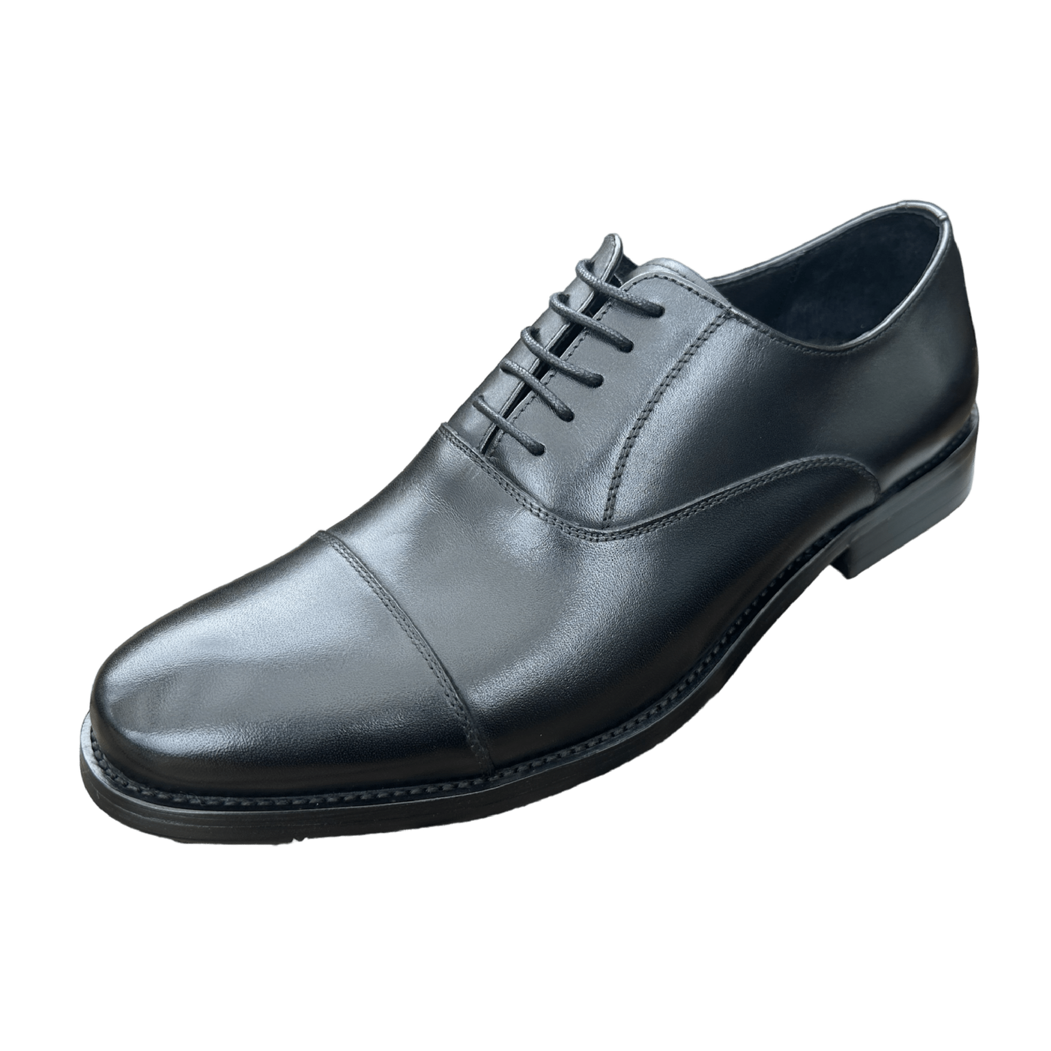 Revic 男裝皮鞋 | CH-29｜黑色橫式牛津皮鞋 副圖