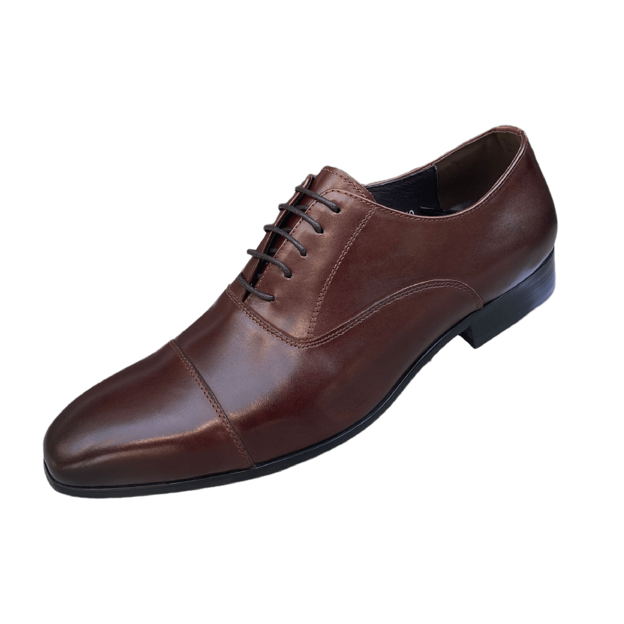 Revic 男裝皮鞋 | OF-24T｜棕色橫式牛津皮鞋 副圖