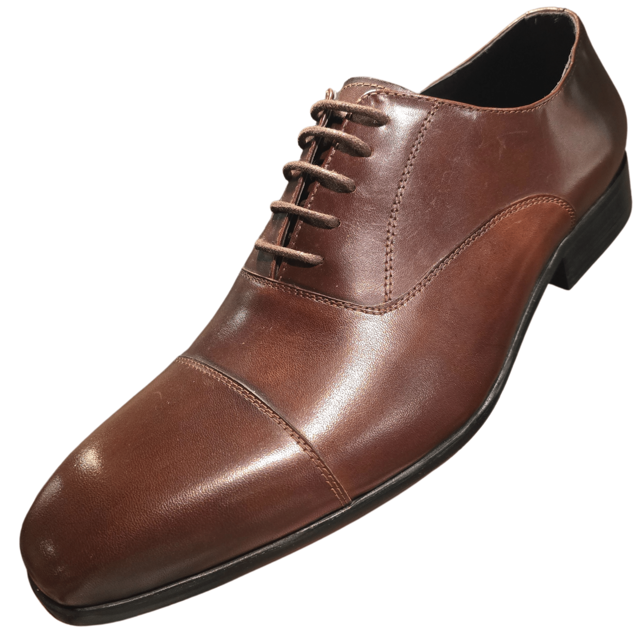 Revic 男裝皮鞋 | OF - 24T｜棕色橫式牛津皮鞋 - Revic - Revic 主圖