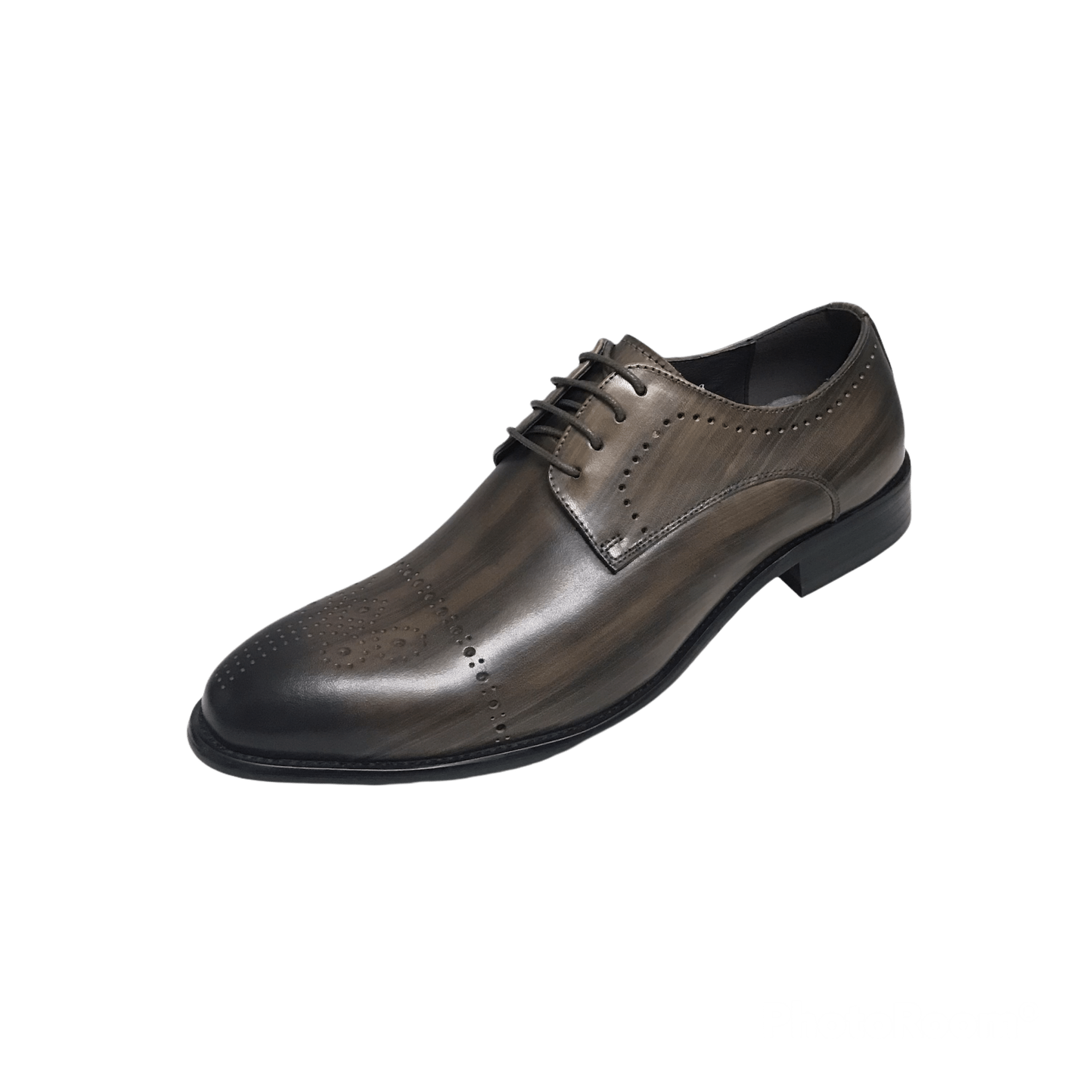 Revic 男裝皮鞋 | OF - 2CP | 銅色雕花德比皮鞋 - Revic - Revic Main image