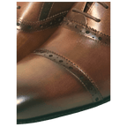 Revic 男裝皮鞋 | OF - 31｜棕色橫飾牛津皮鞋 - Revic - Revic