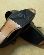 Revic 男裝皮鞋｜OF-42｜黑色素面德比皮鞋 - Revic-Revic