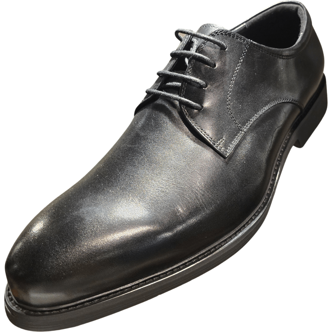 Revic 男裝皮鞋｜OF - 42｜黑色素面德比皮鞋 - Revic - Revic Main image