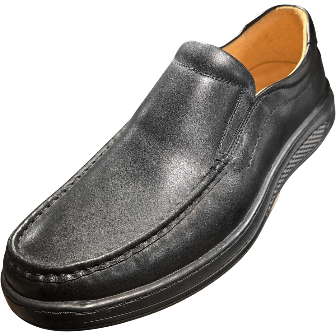 Revic 男裝休閒皮鞋| OF - 47｜黑色便士樂福皮鞋 - Revic - Revic Main image