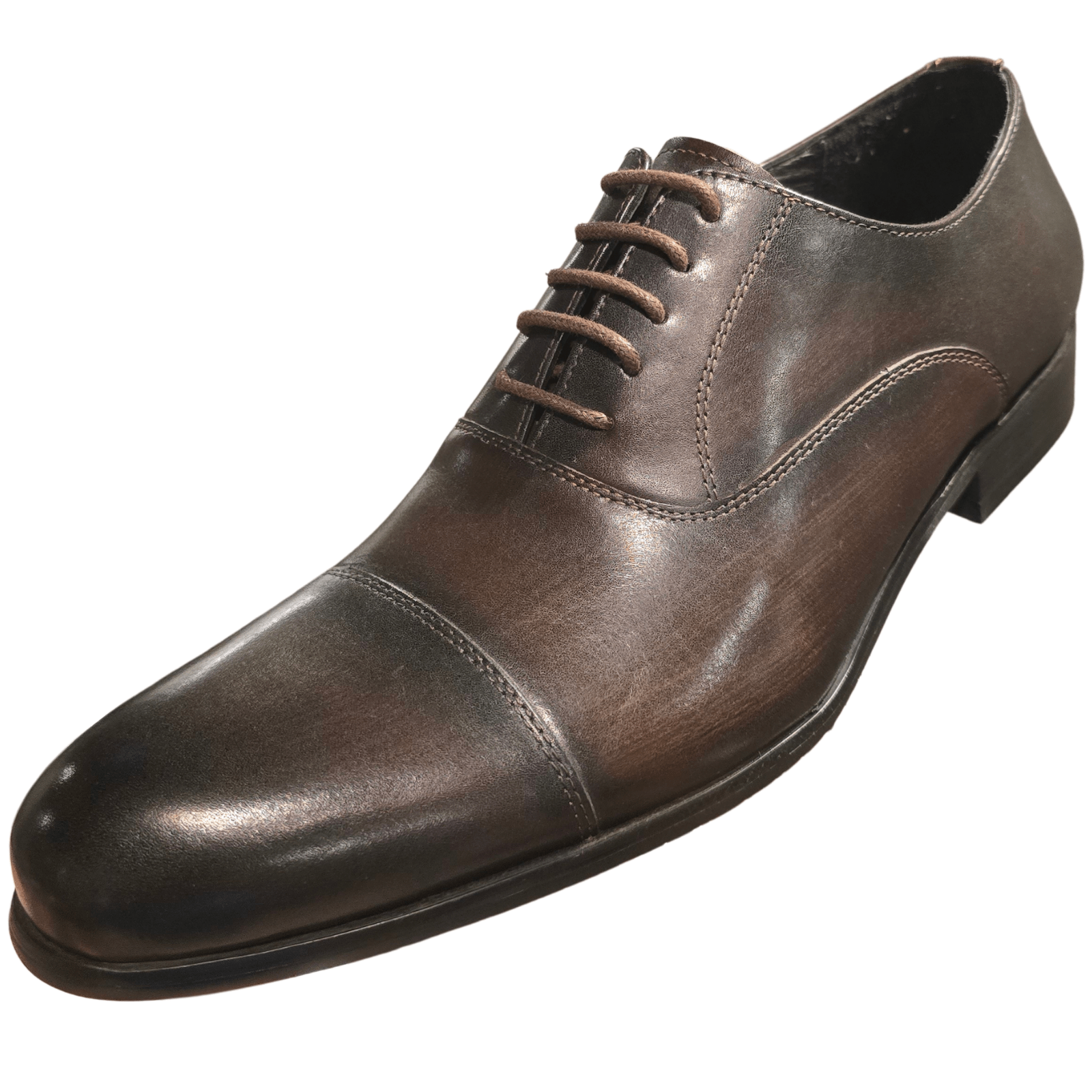 Revic 男裝皮鞋 | OF - C1｜銅色橫飾雕花牛津皮鞋 - Revic - Revic 主圖