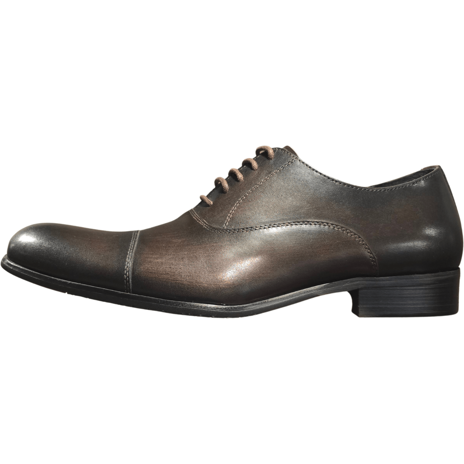 Revic 男裝皮鞋 | OF-C1｜銅色橫飾雕花牛津皮鞋 副圖