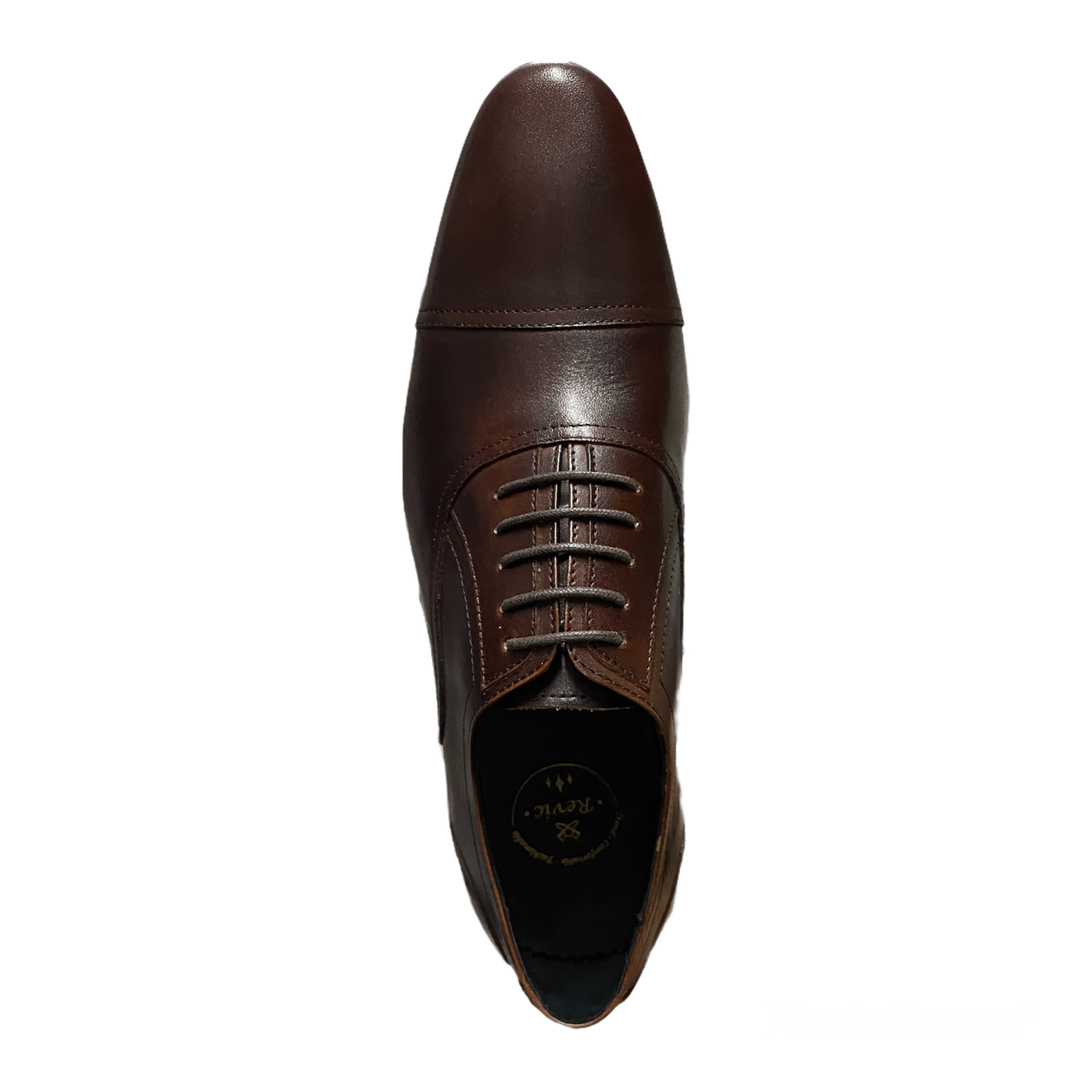 Revic 男裝皮鞋 | TCF - 41 - A｜深紅色橫式牛津皮鞋 - Revic - Revic