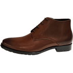 Revic 男裝皮鞋 | TCF - B62 - 1BR | 啡色沙漠靴 - Revic - Revic