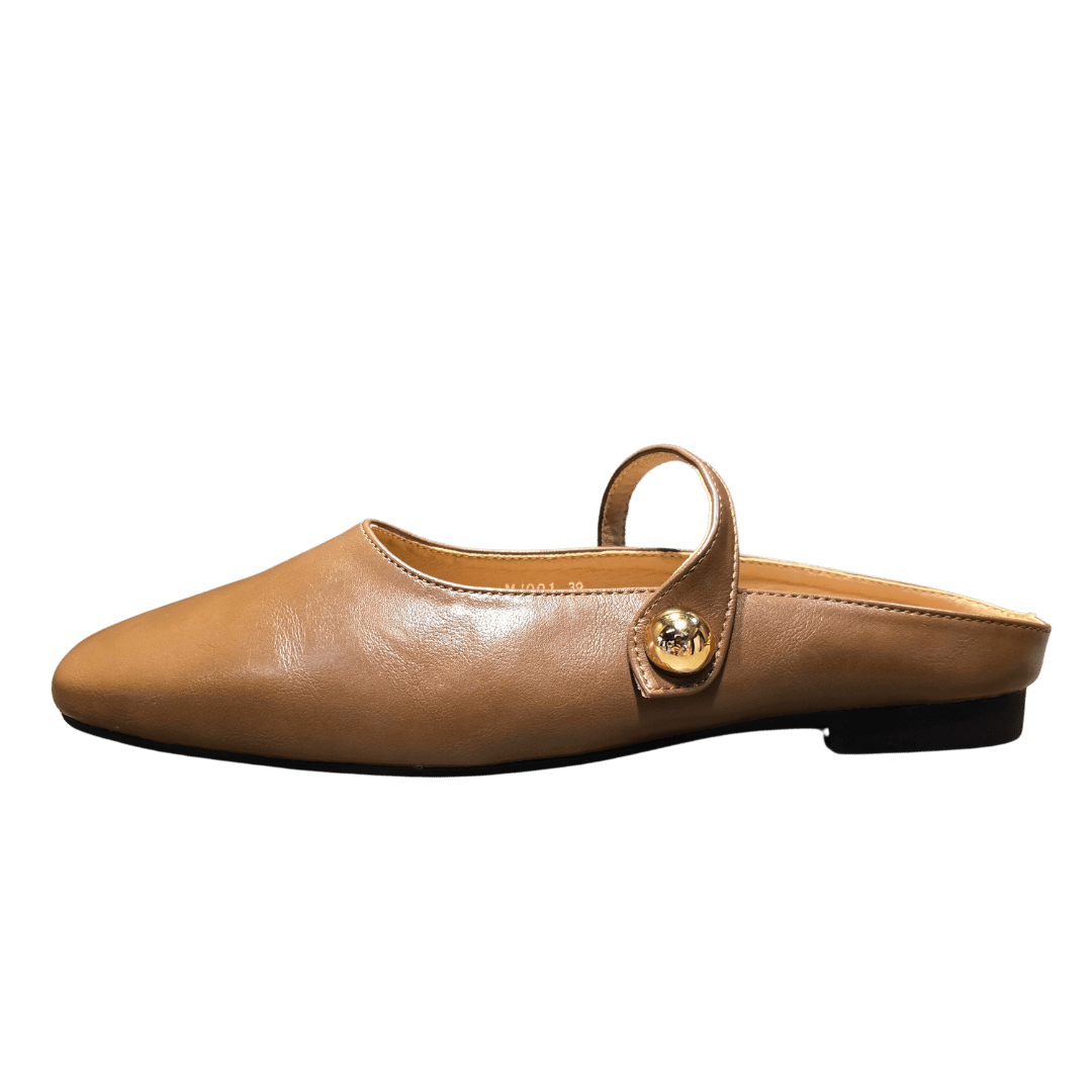 Yauritos | MJ001BR | Brown Mary Jane Shoes Secondary image