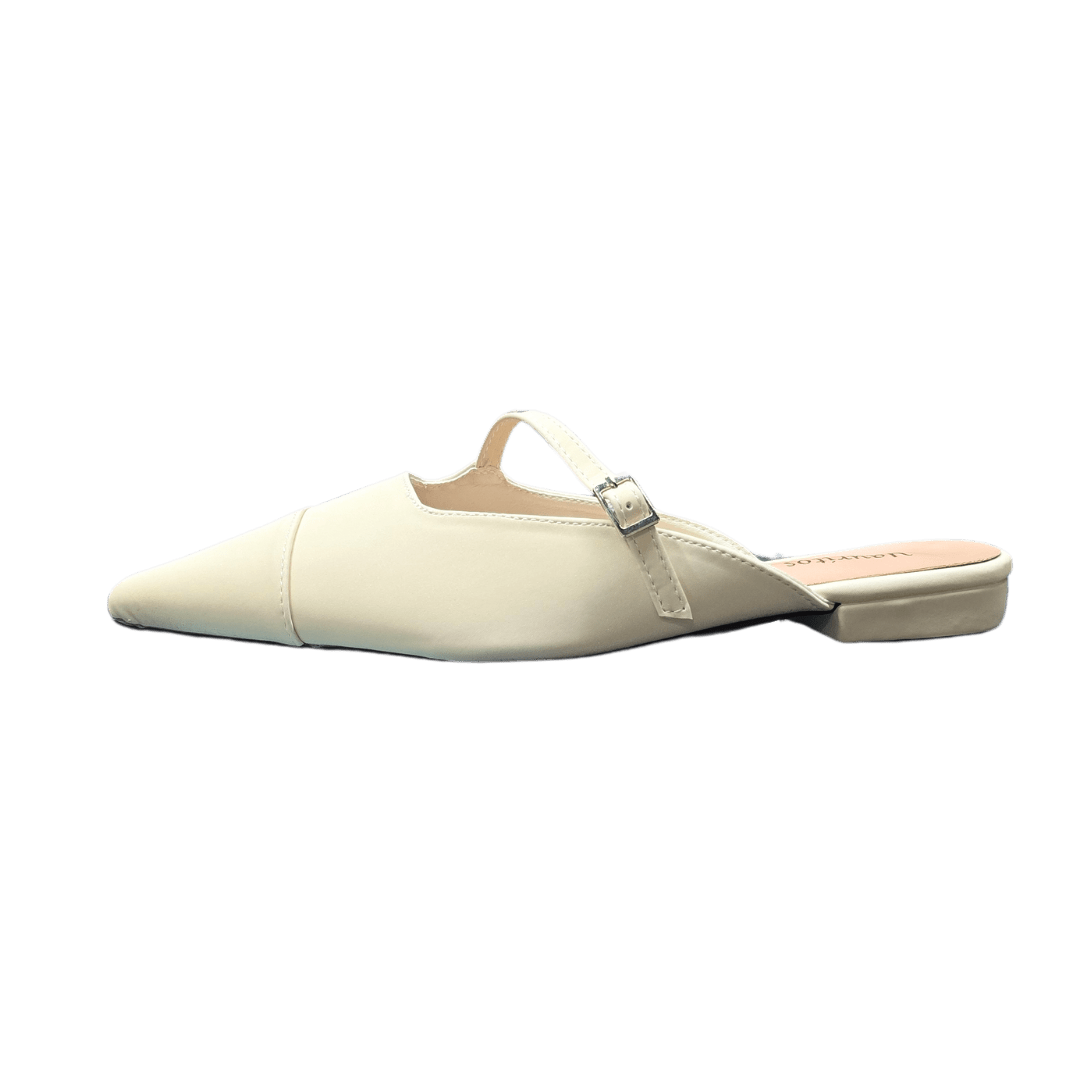 Yauritos | PS001W | Off-white French Pointe Shoes Secondary image